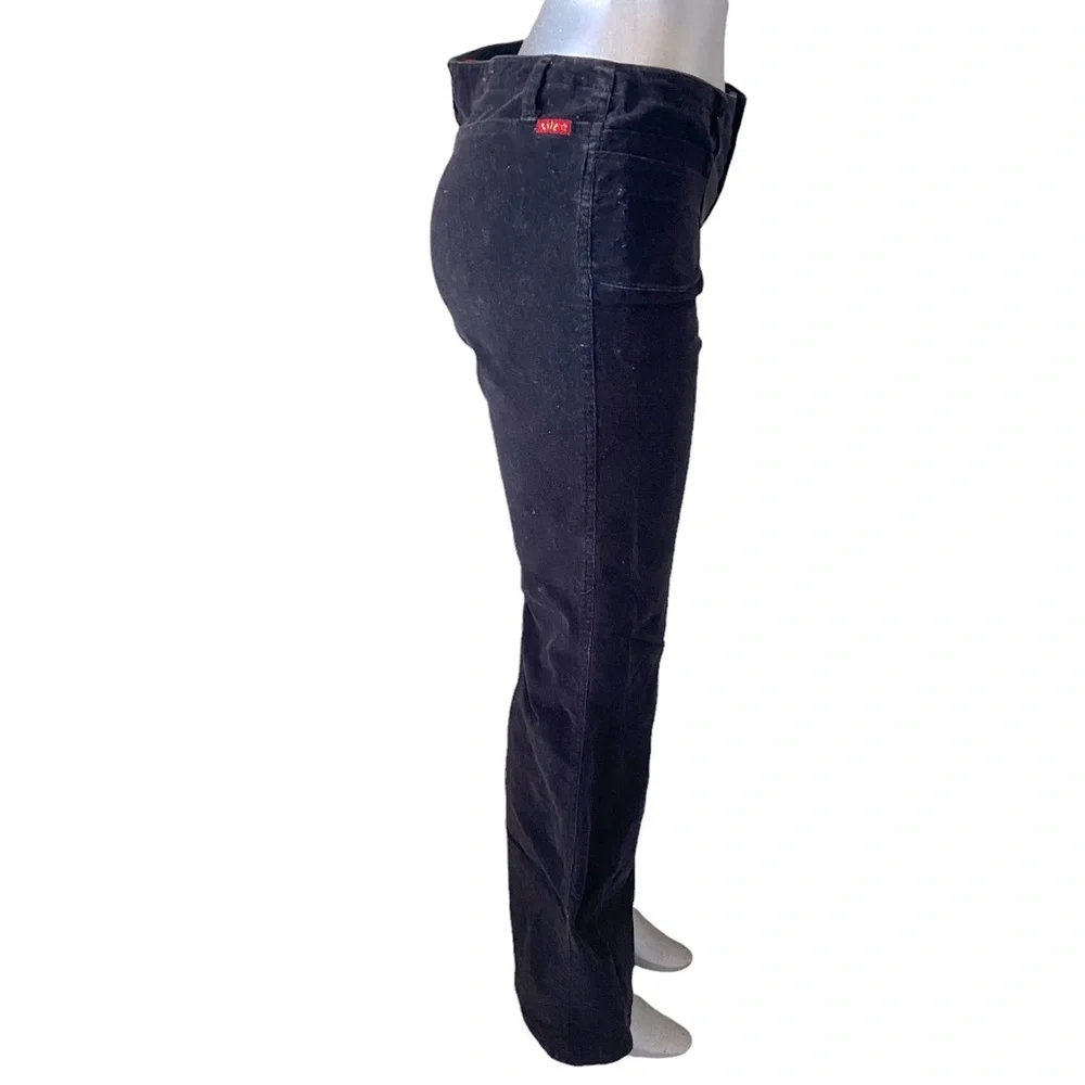 Vintage Y2K Tilt Corduroy Pants Flare Low-Rise 3-button Fly 2000’s Sz 29 Grunge - Picture 5 of 12
